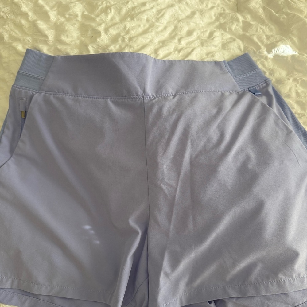 Athleta Light Blue Brooklyn Shorts